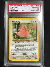 Pokemon Cards: Southern Islands Promo: Lickitung 16/18: PSA 10 picture