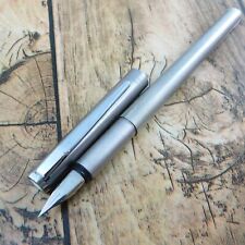 GOOD MONTBLANC NOBLESSE FOUNTAIN PEN VINTAGE SILVER GERMANY picture