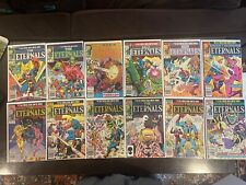 Eternals 1-12 F/VF Copper Age Complete Series 1985 Marvel Comics picture