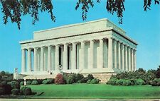 Postcard Lincoln Memorial, Washington D. C. Chrome Vintage picture