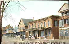 Winchester New Hampshire NH Post Office Main St. c1910s Postcard picture