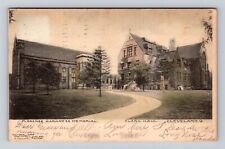 Cleveland OH-Ohio, Florence Harkness Memorial Clark Hall, Vintage c1907 Postcard picture