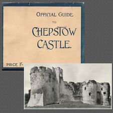Vintage GUIDE to CHEPSTOW CASTLE Monmouthshire Western Mail & Echo 1/- picture