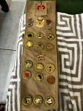 15 Type C 1930’s Merit Badge Life Boy Scouts BSA Sash Pins Star picture