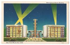 1939 New York World's Fair, Westinghouse Electric Building, Night, New York City picture