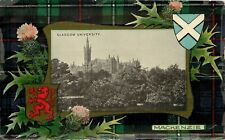 c1907 Postcard 1947/6 Caledonia Tartan MacKenzie, Glasgow University Scotland picture