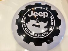 Made in the USA Dome Shaped Metal Sign Wall Decor Jeep Performance Parts picture