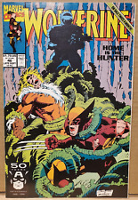Wolverine 46 Sabretooth Lady Deathstrike Larry Hama Marc Silverstri 1991 Marvel picture
