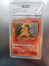 Pokemon Typhlosion JP PCA 4 Gold, Silver, to a New World Holo 2000 NEO 157 picture