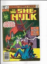 Marvel Comics ~ Savage She-Hulk ~ Lot of 2 #s 4 & 5  (1980)  FN picture