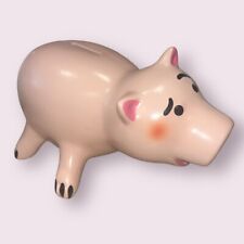 Disney Store Toy Story 3 RARE Hamm Piggy Bank Ceramic 9