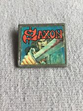 VERY EARLY VINTAGE SAXON METAL BADGE NEEDS GOOD CLEAN picture