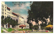 Augusta Georgia c1950's Bon Air Hotel, swimming pool picture