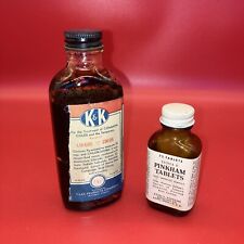 Antique Medicine Bottles With Labels picture