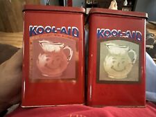 Vintage Kool-Aid Red Metal Collectible Tins picture