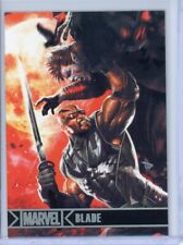 BLADE 2012 Rittenhouse Marvel Greatest Heroes SILVER PARALLEL Base Card #10 picture