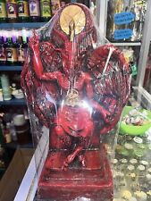 Baphomet Statue 14.5 In Red picture