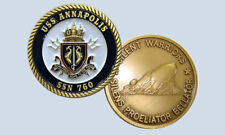 USS Annapolis SSN 760 Submarine Challenge Coin Silent Warriors picture