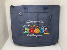 Vintage Walt Disney World 2003 Tote Blue The Magical Place To Be picture