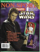 Rare Non-Sport Update Magazine Vol. 13 No. 3 2002 Star Wars Attack of the Clones picture