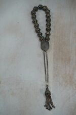 Sterling Filigree Antique Worry-Bead Prayer Bead Rosary 22.8gr picture