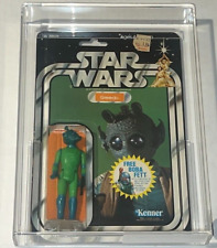 1978 Kenner Star Wars 20 Back-D Greedo Graded CAS 80 picture