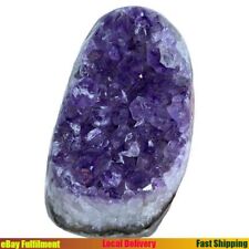 Big Natural Amethyst Crystal Cave Cluster Quartz Druzy Geode Mineral Stone Gift picture