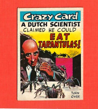 1961 TOPPS CRAZY CARD  #55  DUTCH SCIENTIST  EX/EXMINT picture