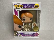 Funko POP Disney Princess 222 - Cinderella (Gold Funko Shop Exclusive with pin) picture