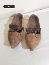 Pair of hooves, antique, wooden, leather, decoration, vintage, decoration, savoy picture