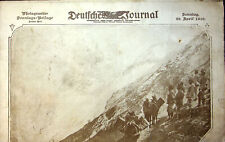 1916 Deutfches Journal German American Newspaper April 23 Passo Pardiso Y picture