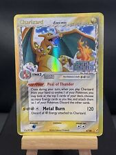 Pokemon Card Charizard 4/100 Reverse Holo STAMPED EX Crystal Guardians Played picture