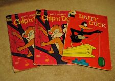3 Old Comic Books 1972 Daffy Duck No.75 & Chip ‘n’ Dale No.15 picture