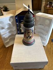 1992 Anheuser Busch Civil War Commemorative Abraham Lincoln Beer Stein w Box NOS picture