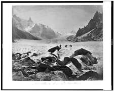 Photo:Mt. Blanc,Le Jardin,Glaciers,France,Mont-Blanc,1860's picture