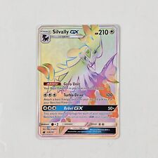 Silvally GX 119/111 Crimson Invasion Rainbow Rare LP 2017 Pokemon Card picture