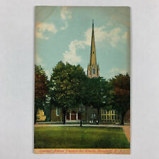 Postcard New Jersey Plainfield NJ Crescent Avenue Presbyterian Church 1910s picture