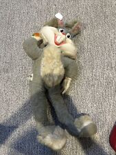Collectible Vintage Mattel 1964 Bugs Bunny Rubber Face Pull String Talking 23+