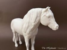 1:9 scale unpainted artist resin pony mare, HIGHLANDER picture