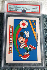 1991 IMPEL DISNEY COLLECTOR CARDS #184 MICKEY SCORES AGAIN PSA 10 GEM MINT picture