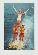 World famous Cypress Gardens Florida water ski vintage Adagio Act picture