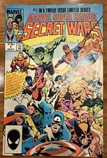 Marvel Comics MARVEL SUPER HEROES SECRET WARS May 1984 #1 Second Printing picture
