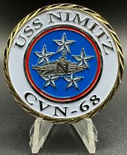 U.S Navy USN USS Nimitz (CVN-68) Oath of Enlistment Military Challenge Coin picture