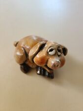 Vintage Beasties of this Kingdom Pig Figurine By Juan 