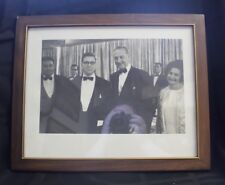 Photograph President Lyndon B. Johnson & Mrs.Johnson at Black Tie Event picture