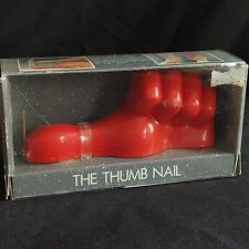 RARE Vintage 1989 E&B Giftware The Thumb Nail Holder Tool Hand Gag  picture