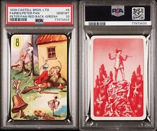 1939 CASTELL BROS. LTD. PETER PAN & FAIRIES RED BACK PSA 10 GEM MINT POP 1 picture