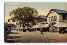 Old Vintage Postcard of Main St Taunton MA picture