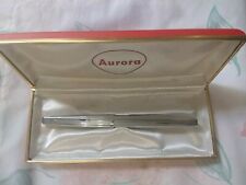 Aurora 98 Silver Plated With 14k Gold Fine Point Nib picture