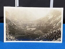 Swiftcurrent Pass Valley Glacier National Park Antique 1927 Photo - George Abeel picture
